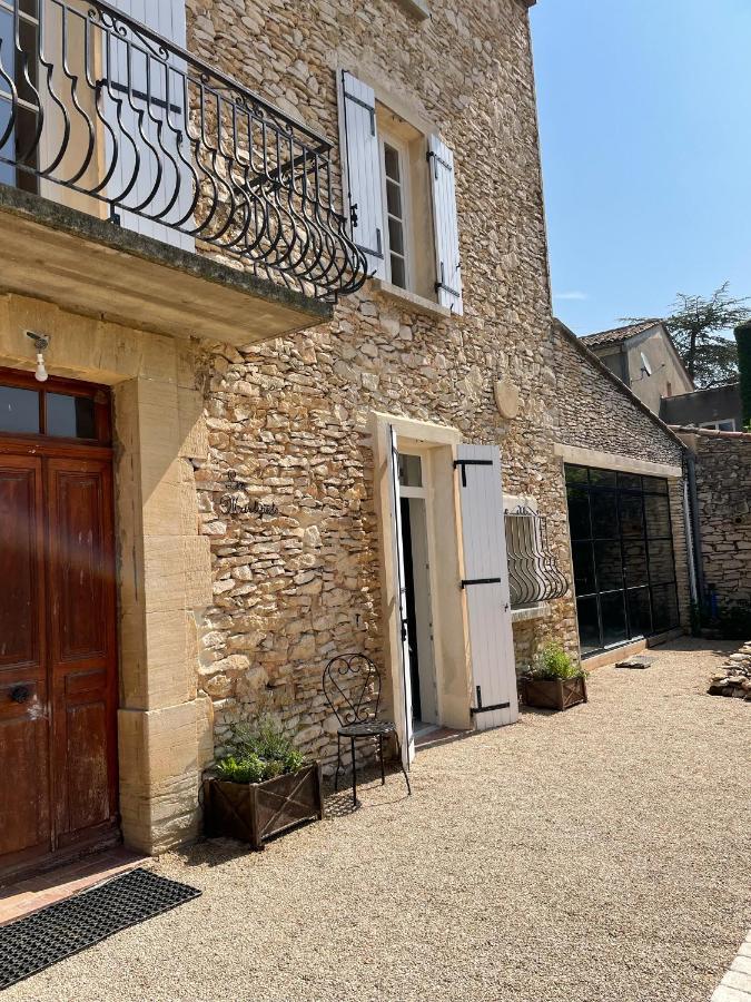 Provenzalisches Landhaus Les Martinets Am Fusse Des Mont Ventoux Villes-sur-Auzon Esterno foto