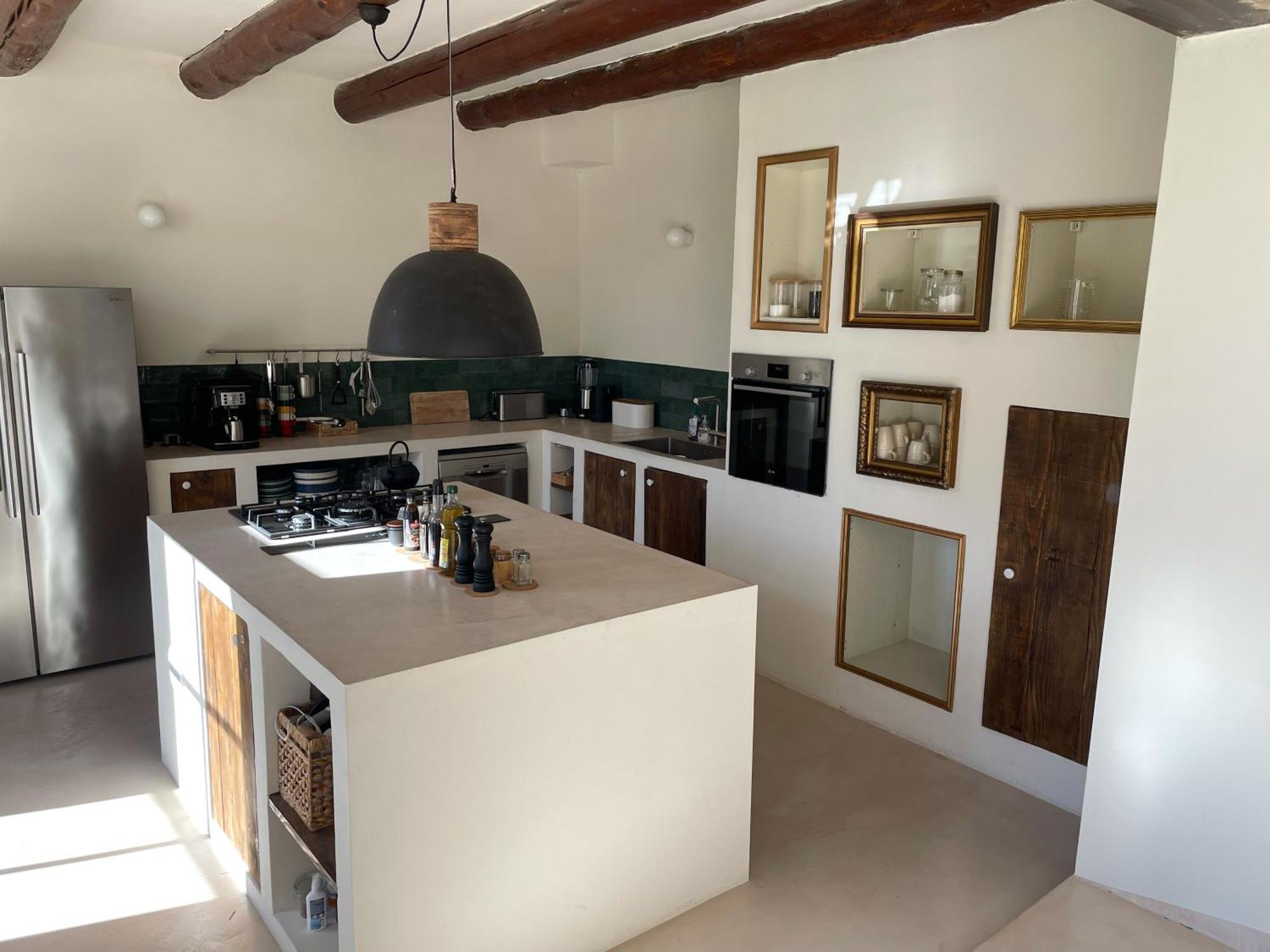 Provenzalisches Landhaus Les Martinets Am Fusse Des Mont Ventoux Villes-sur-Auzon Esterno foto
