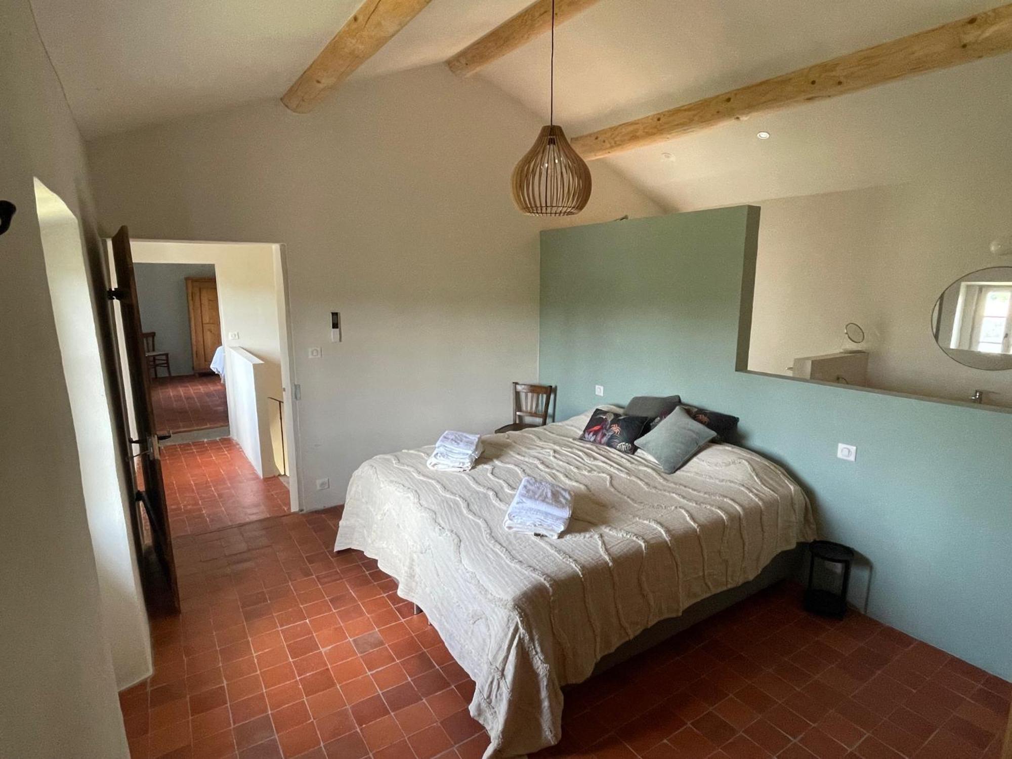 Provenzalisches Landhaus Les Martinets Am Fusse Des Mont Ventoux Villes-sur-Auzon Esterno foto