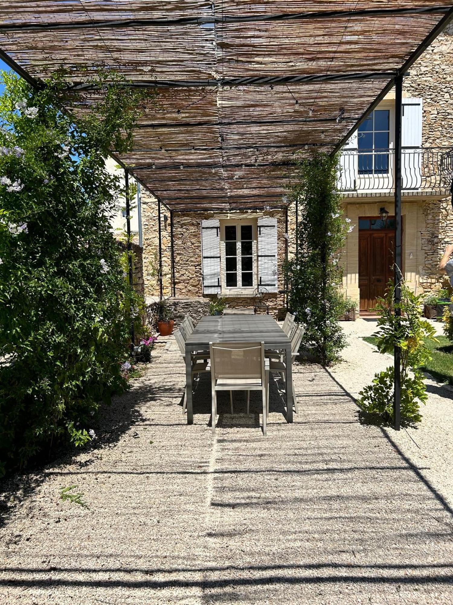 Provenzalisches Landhaus Les Martinets Am Fusse Des Mont Ventoux Villes-sur-Auzon Esterno foto