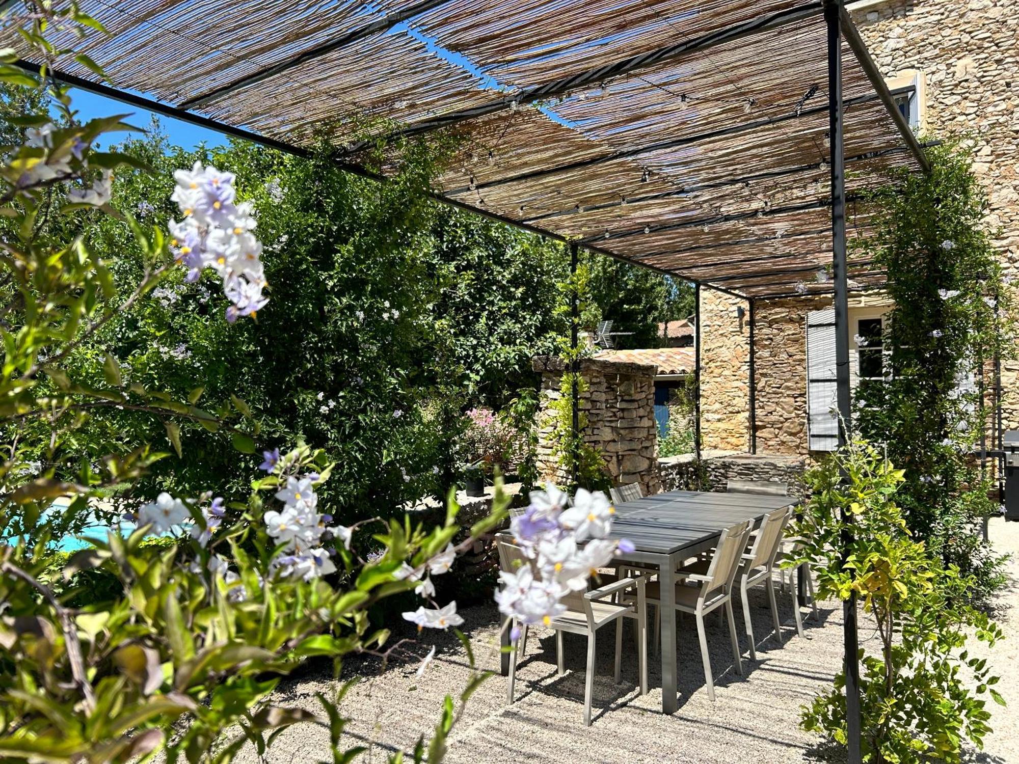 Provenzalisches Landhaus Les Martinets Am Fusse Des Mont Ventoux Villes-sur-Auzon Esterno foto